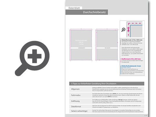 Product Bild durchschreibes__tze_din_a4_hoch__4-fach__4_1-farbig__25_s__tze_je_block